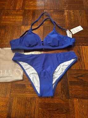 Women’s Blue Bikini Set - Cupshe
